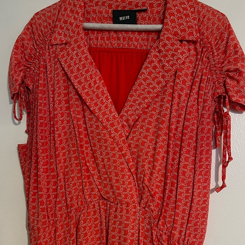 Pink Anthropologie dress
